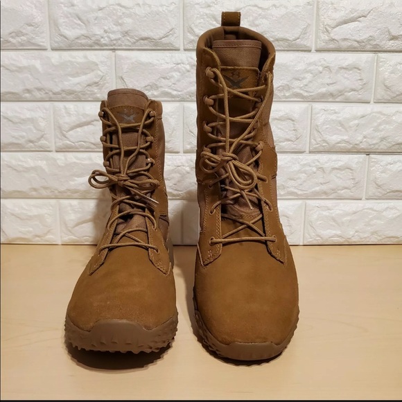 Under Armour Jungle Rat Coyote Tactical Boots Mens Size 14 Brown US Army - Picture 2 of 8